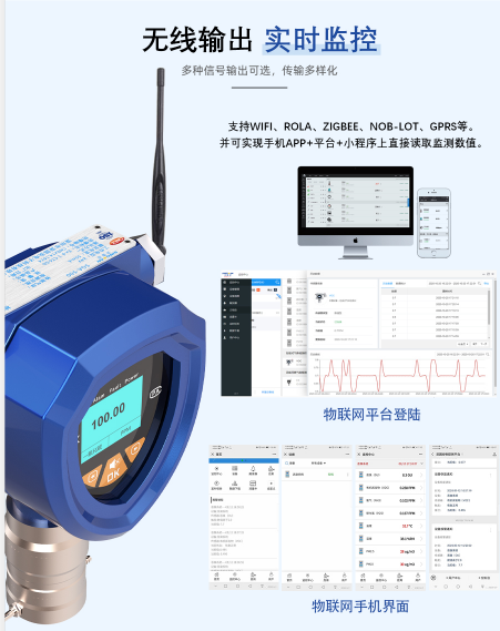 無線多合一可燃?xì)怏w泄漏報警儀