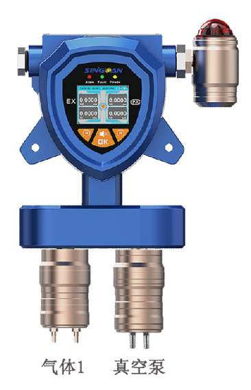 固定一體泵吸式正十一烷氣體檢測(cè)儀探頭