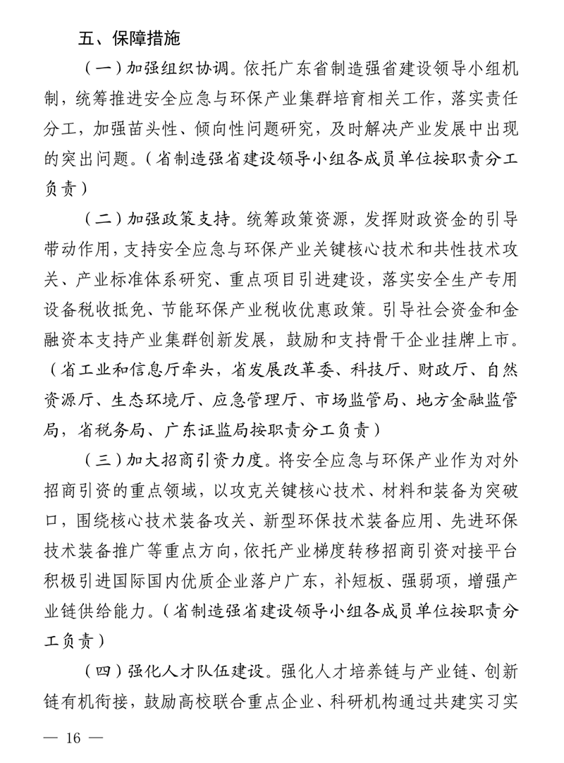 新興產(chǎn)業(yè)集群行動計劃